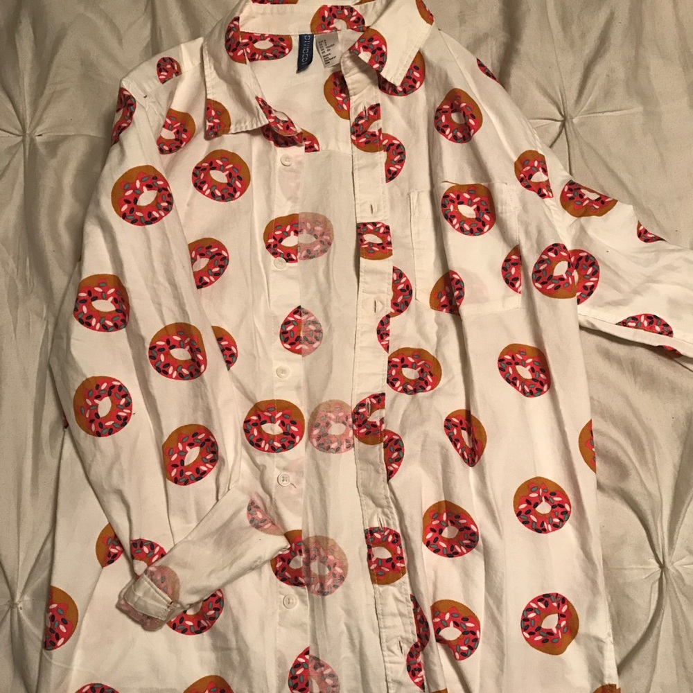 H&M Donut Button-Down - Size S